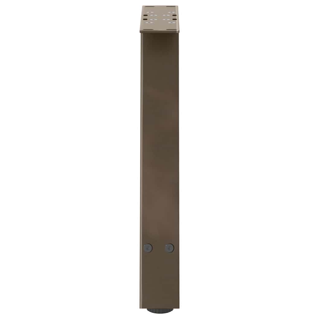 vidaXL Coffee Table Legs A-Shaped 2 pcs 38x(42-43) cm Steel 6