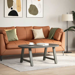 vidaXL Coffee Table Legs A-Shaped 2 pcs Steel Anthracite