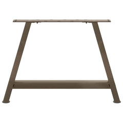 vidaXL Coffee Table Legs A-Shaped 2 pcs 60x(42-43) cm Steel 5