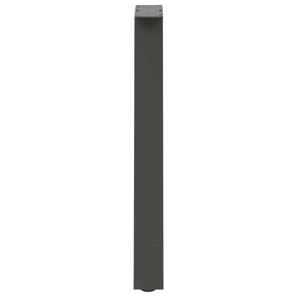 vidaXL Dining Table Legs A-Shaped 2 pcs Anthracite 60x(72-73) cm Steel 6