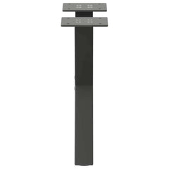 vidaXL Coffee Table Legs X-Shaped 2 pcs Anthracite 37x(30-31) cm Steel 5