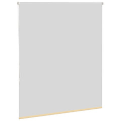 vidaXL Roller Blind Blackout Beige 125x150 cm Fabric Width 121.6 cm Polyester 4
