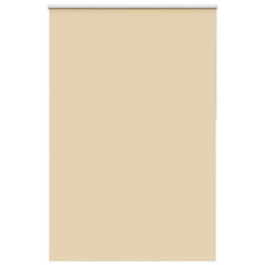 vidaXL Roller Blind Blackout Beige 165x230 cm Fabric Width 161.6 cm Polyester 2