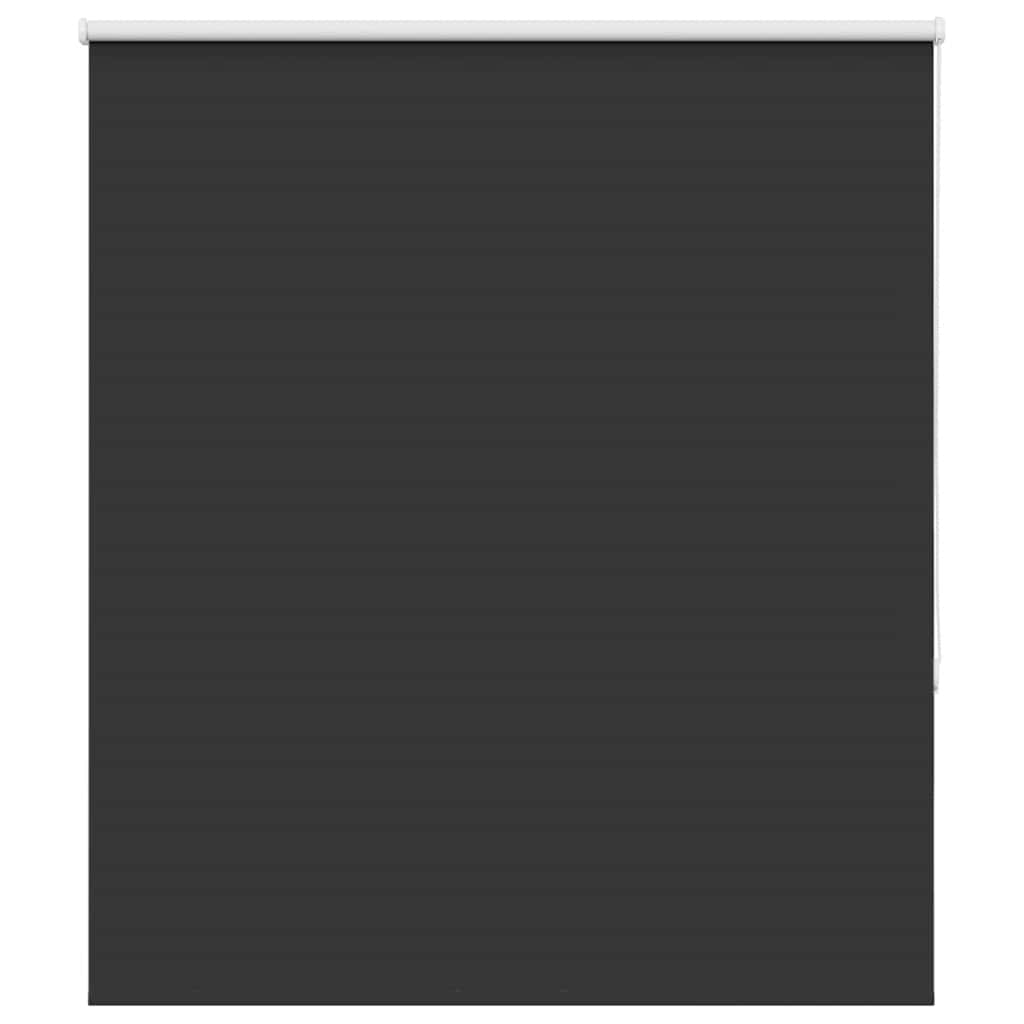 vidaXL Roller Blind Blackout Black 140x150 cm Fabric Width 136.6 cm Polyester 2
