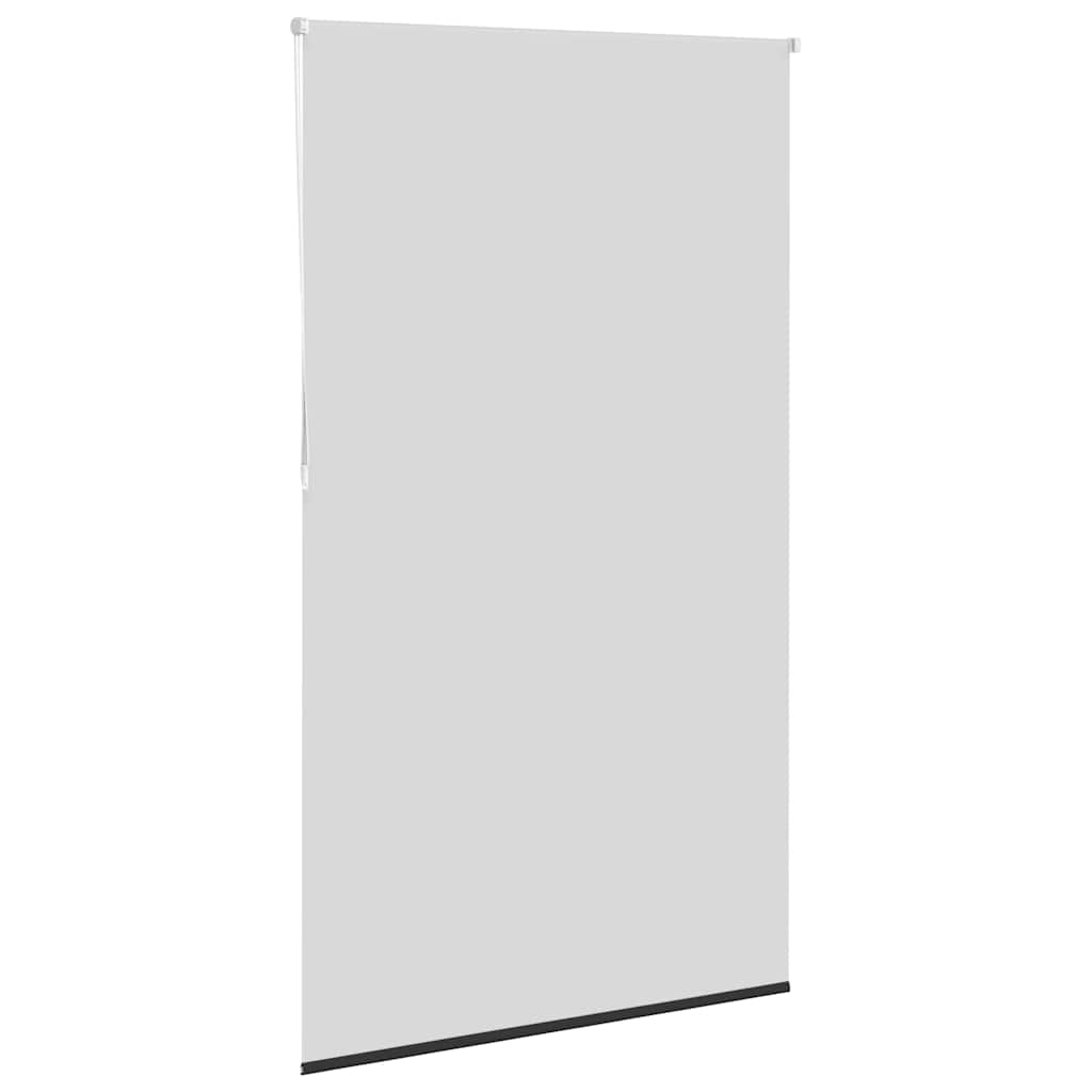vidaXL Roller Blind Blackout Black 120x210 cm Fabric Width 116.6 cm Polyester 4