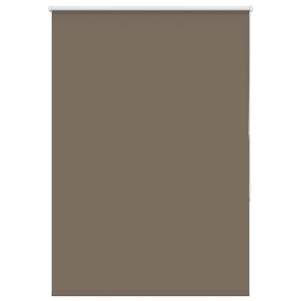 vidaXL Roller Blind Blackout Coffee 110x175 cm Fabric Width 105.7 cm Polyester 2