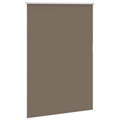 vidaXL Roller Blind Blackout Coffee 110x175 cm Fabric Width 105.7 cm Polyester 3