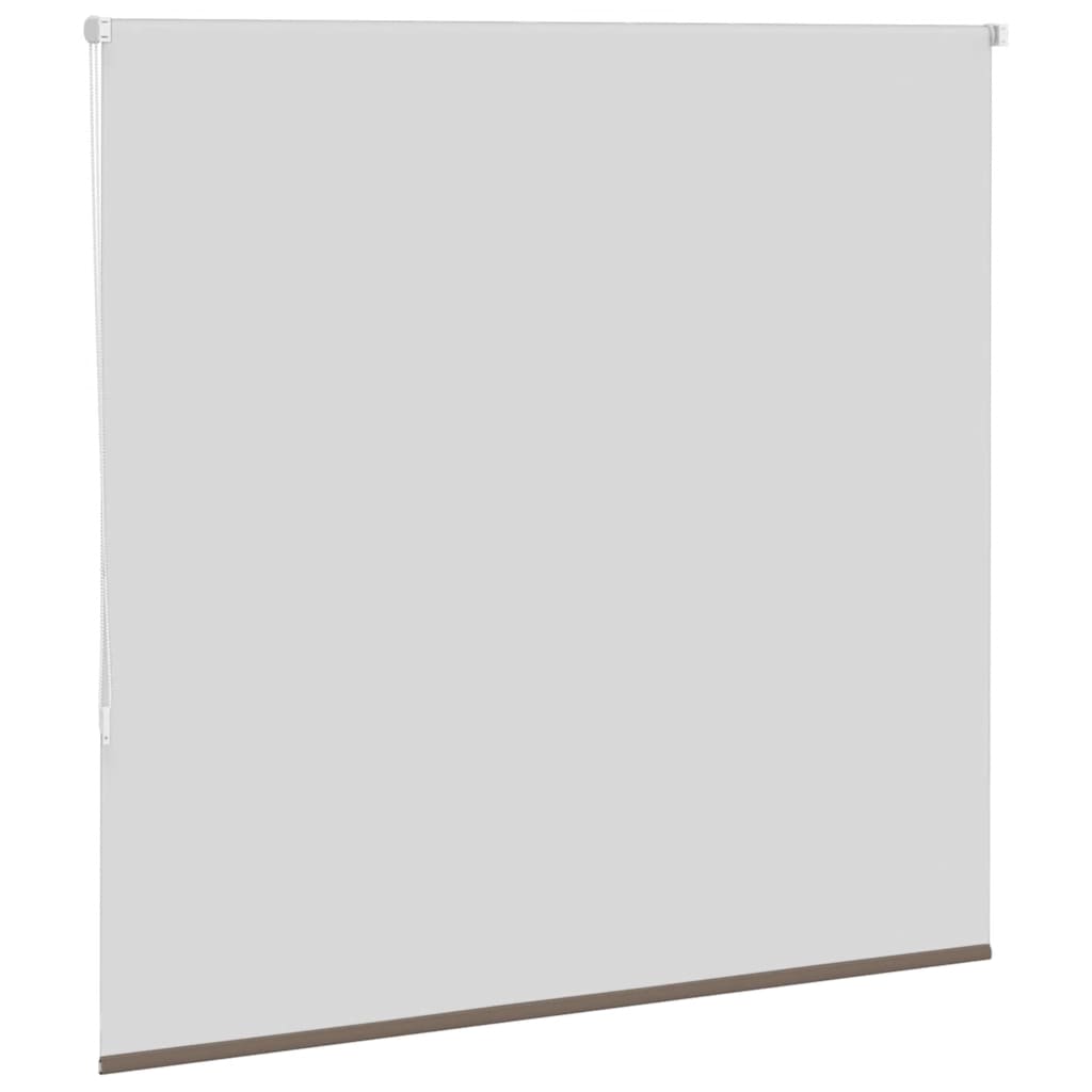 vidaXL Roller Blind Blackout Coffee 165x175 cm Fabric Width 161.6 cm Polyester 4