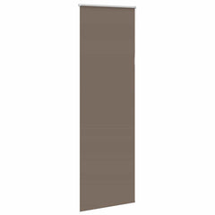 vidaXL Roller Blind Blackout Coffee 80x210 cm Fabric Width 75.7 cm Polyester 3
