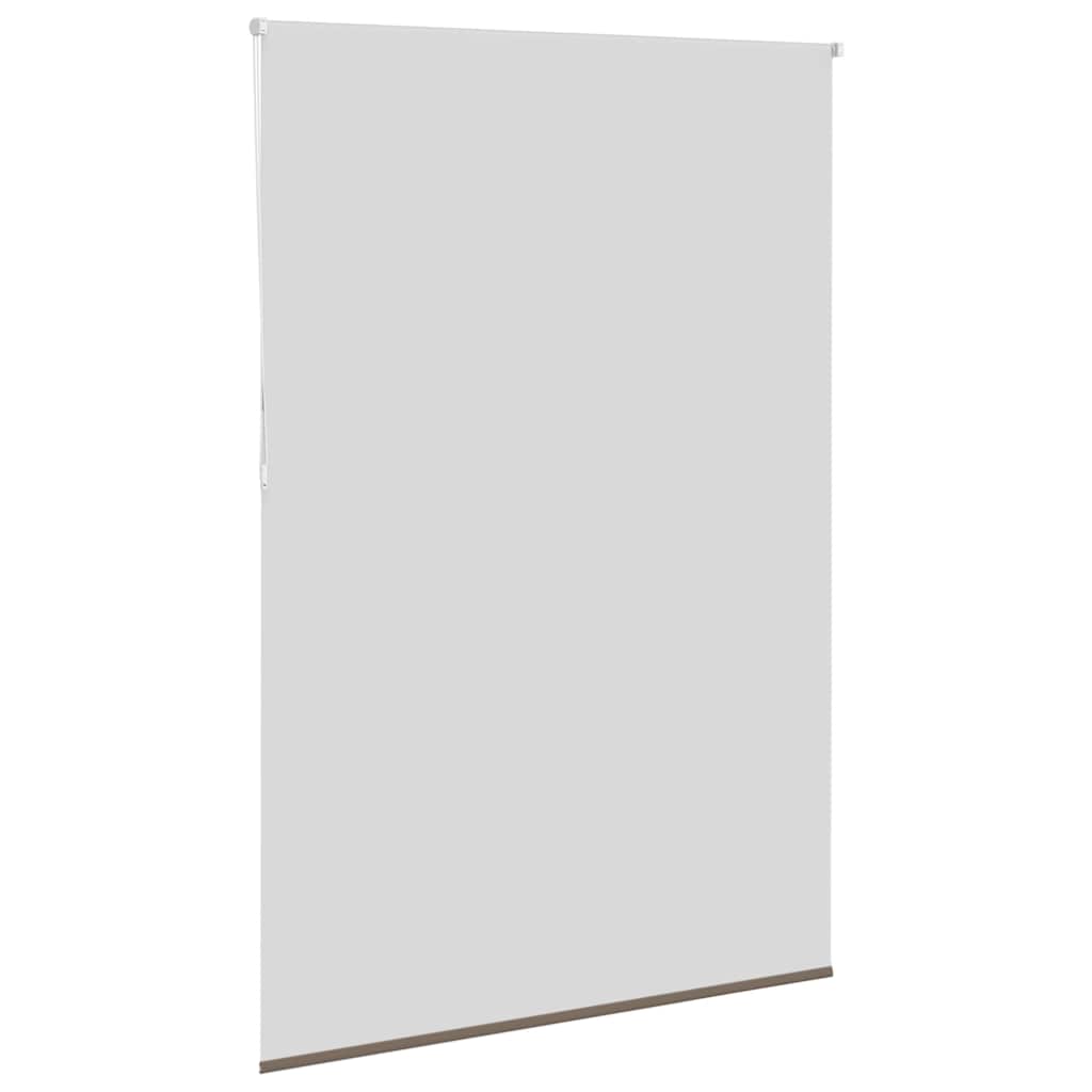 vidaXL Roller Blind Blackout Coffee 160x210 cm Fabric Width 156.6 cm Polyester 4