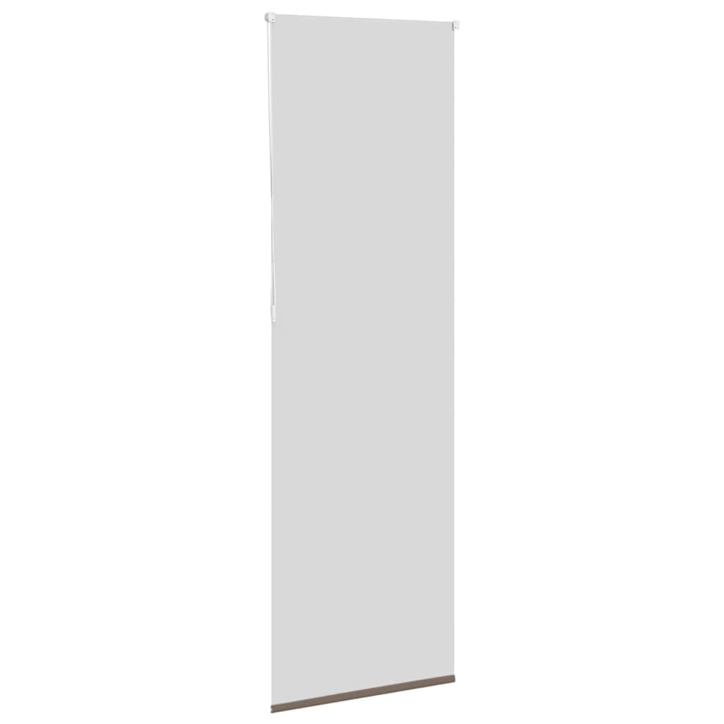 vidaXL Roller Blind Blackout Coffee 80x230 cm Fabric Width 75.7 cm Polyester 4