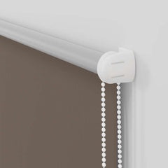 vidaXL Roller Blind Blackout Coffee 100x230 cm Fabric Width 95.7 cm 6