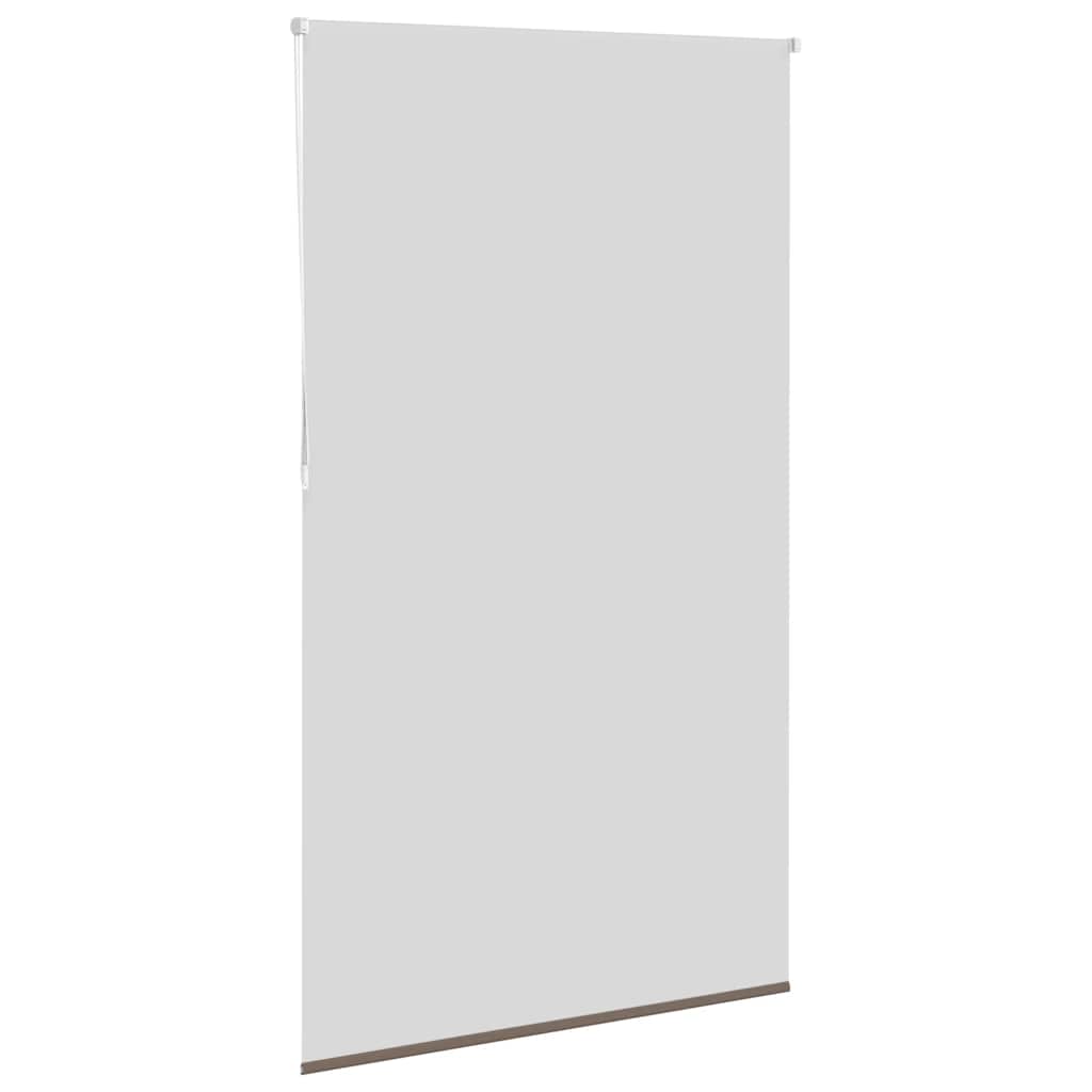 vidaXL Roller Blind Blackout Coffee 130x230 cm Fabric Width 126.6 cm Polyester 4