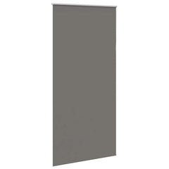vidaXL Roller Blind Blackout Grey 100x210 cm Fabric Width 95.7 cm Polyester 3