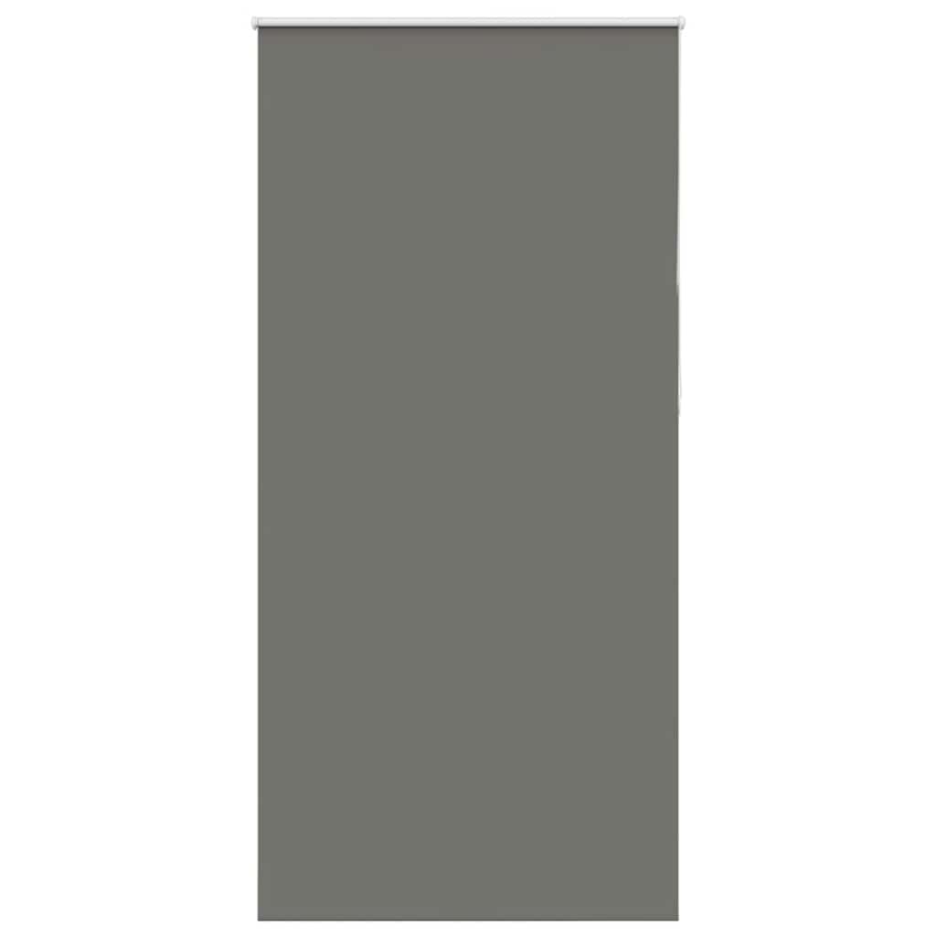 vidaXL Roller Blind Blackout Grey 110x230 cm Fabric Width 105.7 cm Polyester 2