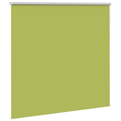 vidaXL Roller Blind Blackout Leaves Green 145x130 cm Fabric Width 141.6 cm Polyester 3
