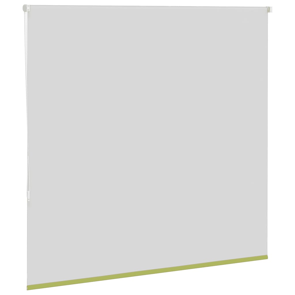 vidaXL Roller Blind Blackout Leaves Green 145x175 cm Fabric Width 141.6 cm Polyester 4