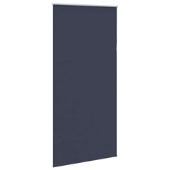 vidaXL Roller Blind Blackout Marine 115x210 cm Fabric Width 110.7 cm Polyester 3