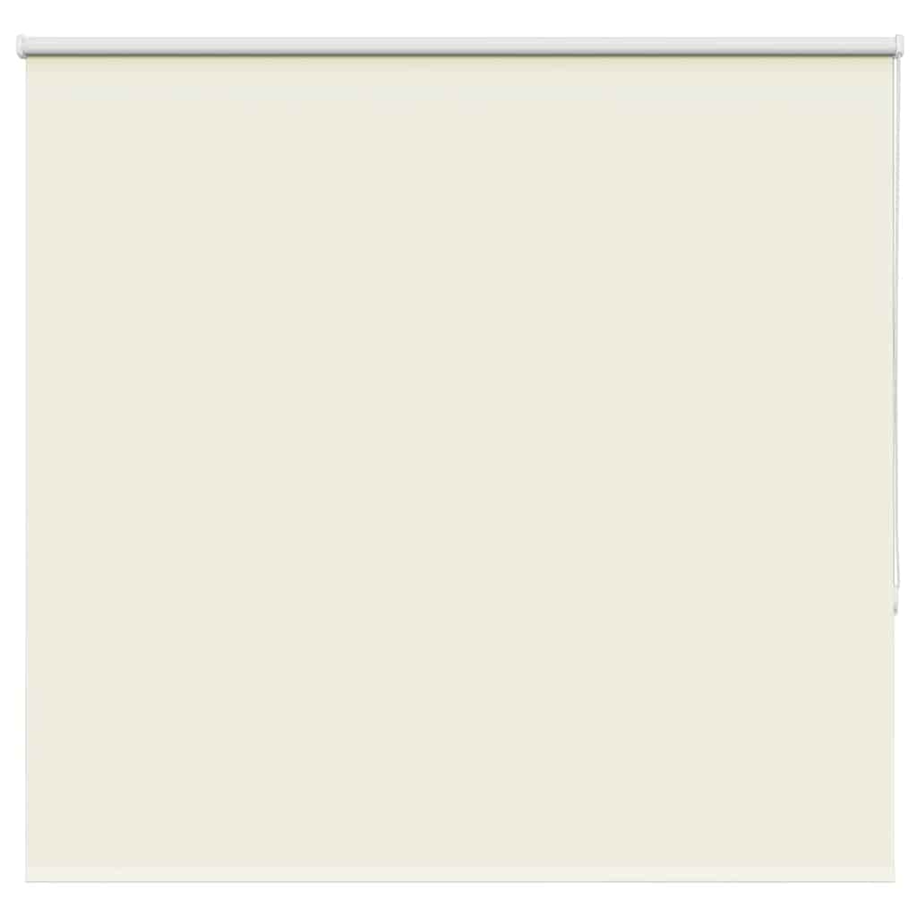 vidaXL Roller Blind Blackout Off White 145x150 cm Fabric Width 141.6 cm Polyester 1