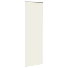 vidaXL Roller Blind Blackout Off White 75x210 cm Fabric Width 70.7 cm Polyester 3