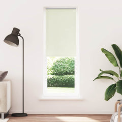 vidaXL Roller Blind Blackout Off White 80x210 cm Fabric Width 75.7 cm Polyester 2