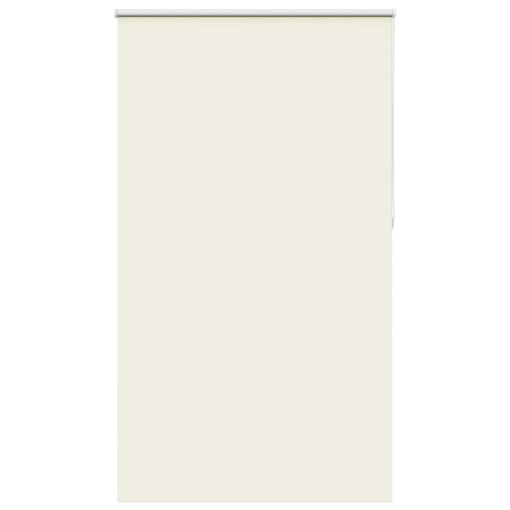 vidaXL Roller Blind Blackout Off White 135x210 cm Fabric Width 131.6 cm Polyester 1