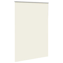 vidaXL Roller Blind Blackout Off White 160x210 cm Fabric Width 156.6 cm Polyester 3