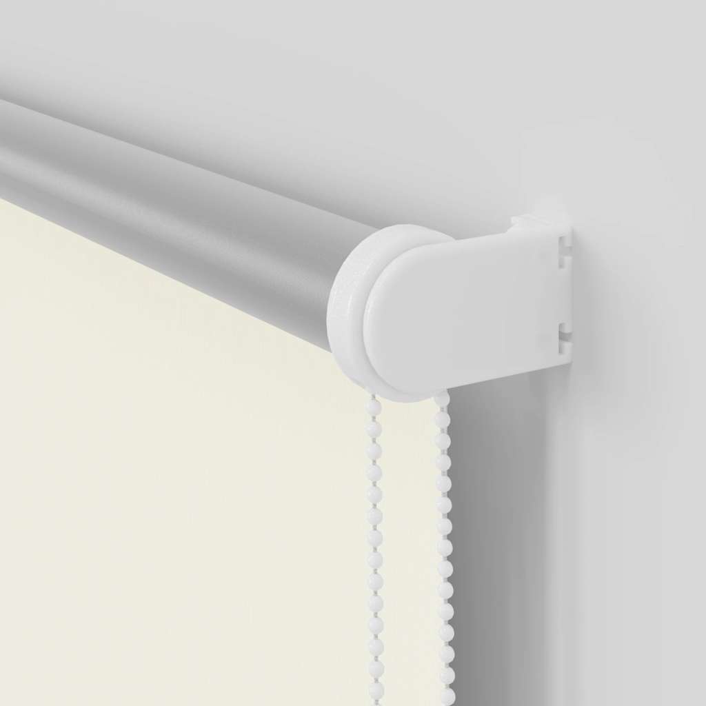 vidaXL Roller Blind Blackout Off White 120x230cm Fabric Width 116.6cm 6
