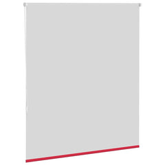 vidaXL Roller Blind Blackout Red 135x150 cm Fabric Width 131.6 cm Polyester 4