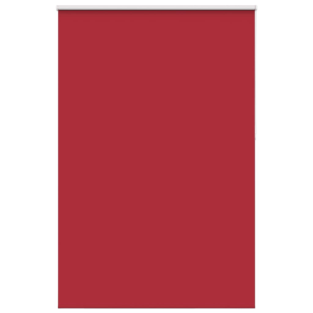 vidaXL Roller Blind Blackout Red 155x210 cm Fabric Width 151.6 cm Polyester 2