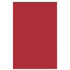 vidaXL Roller Blind Blackout Red 155x210 cm Fabric Width 151.6 cm Polyester 2