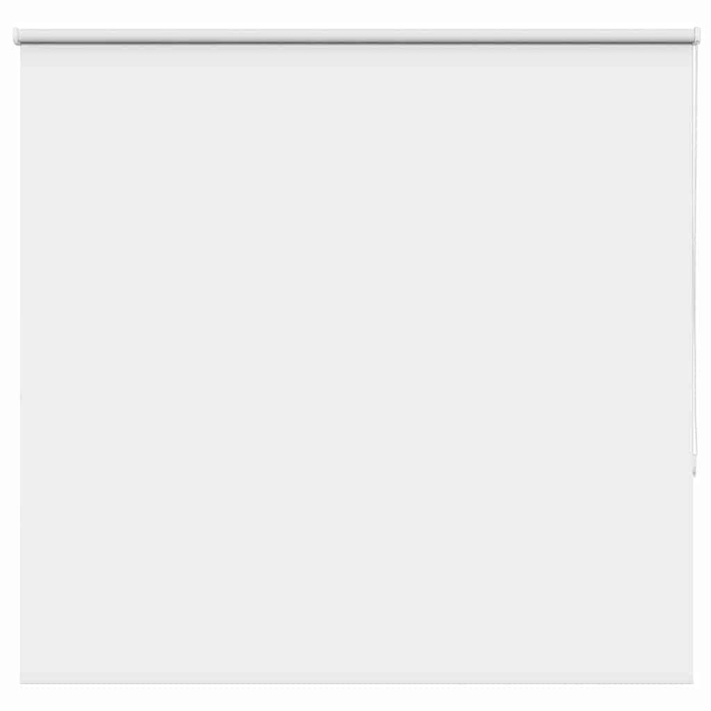 vidaXL Roller Blind Blackout White 155x130 cm Fabric Width 151.6 cm Polyester 1