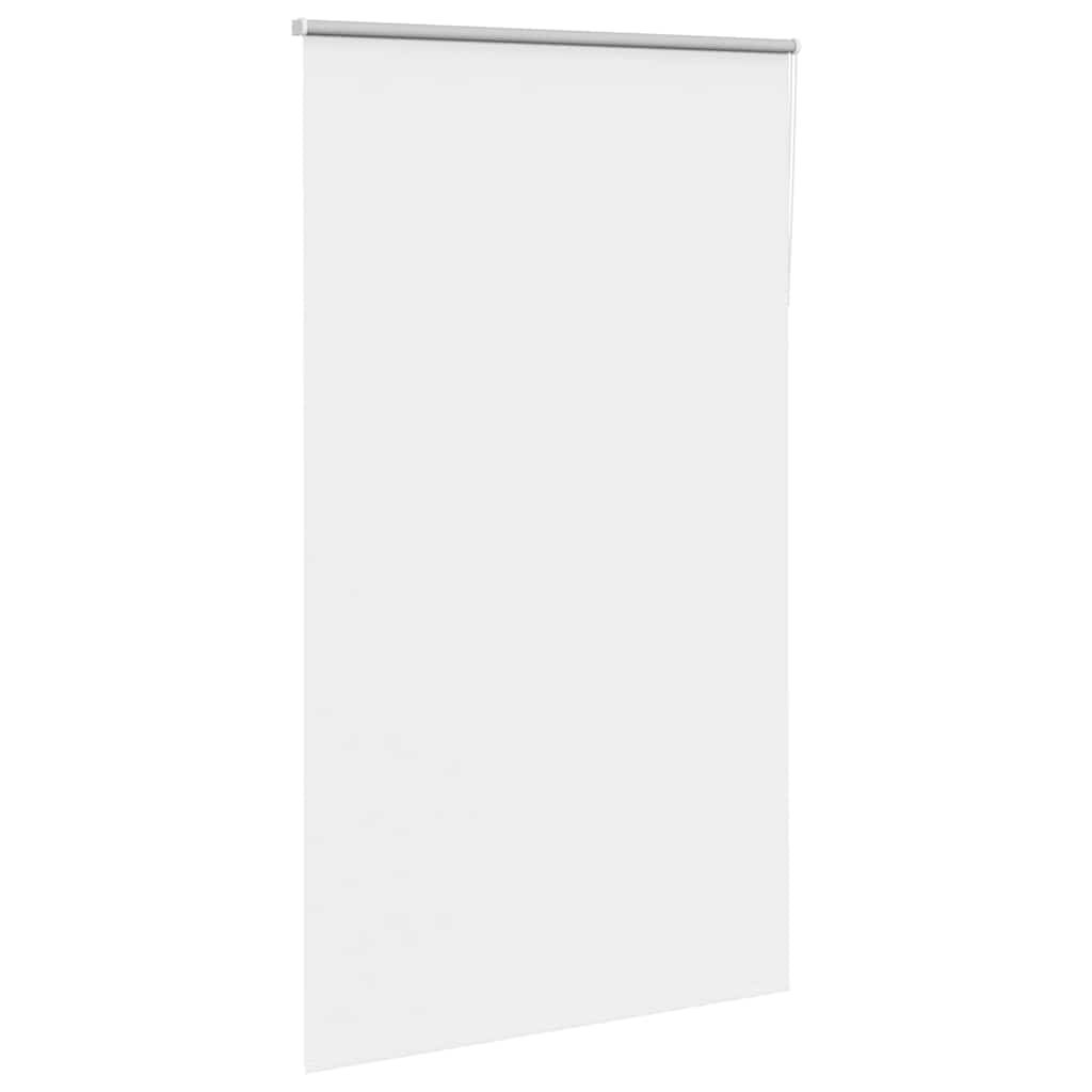 vidaXL Roller Blind Blackout White 120x230 cm Fabric Width 116.6 cm Polyester 3