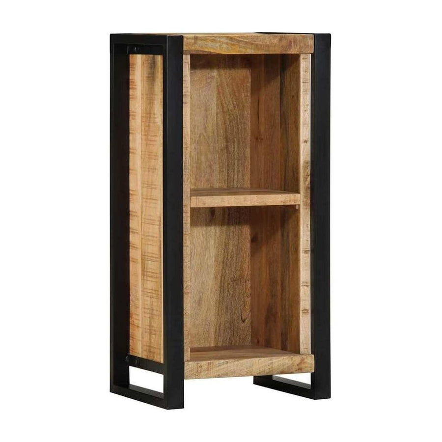 Bedside Cabinet Brown Solid Mango Wood