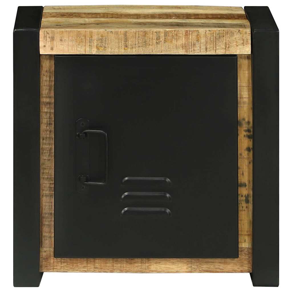 vidaXL Bathroom Cabinet Brown 40 x 30 x 40 cm Solid Mango Wood 5