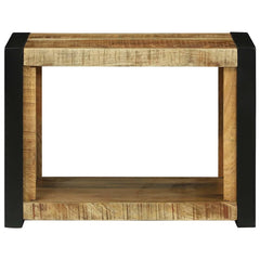 vidaXL Wall Cube with Storage Brown 55 x 35 x 40 cm Solid Mango Wood 4