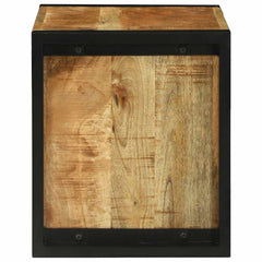 vidaXL Wall Cube with Storage Brown 55 x 35 x 40 cm Solid Mango Wood 5