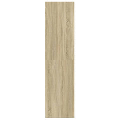 Wardrobe Engineered Wood 80 x 50 x 200 cm 4 Shelves Sonoma oak