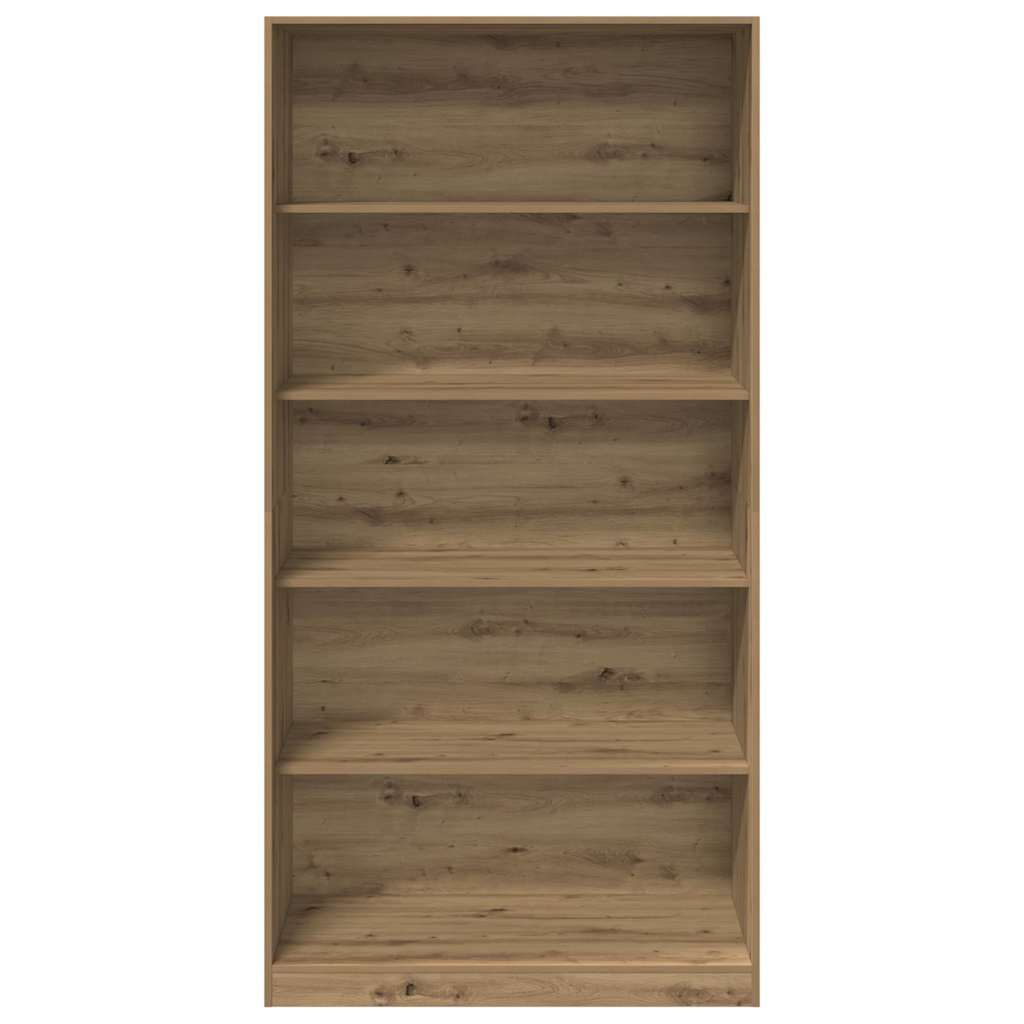 vidaXL Wardrobe Artisian Oak 100x50x200 cm Engineered Wood 3