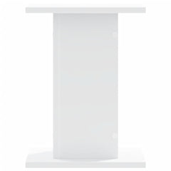 vidaXL Plant Stands 2 pcs White 30x30x40 cm Engineered Wood 4