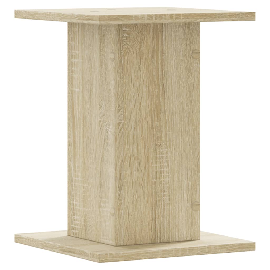 vidaXL Plant Stands 2 pcs Sonoma Oak 30x30x40 cm Engineered Wood 6