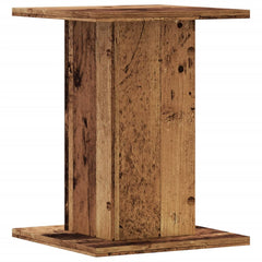 vidaXL Plant Stands 2 pcs Old Wood 30x30x40 cm Engineered Wood 6