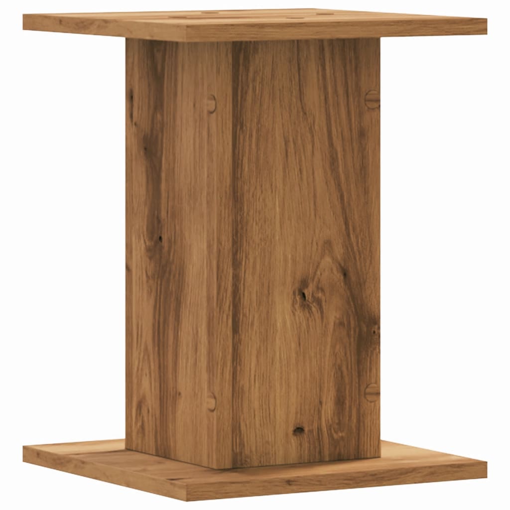 vidaXL Plant Stands 2 pcs Artisian Oak 30x30x40 cm Engineered Wood 6