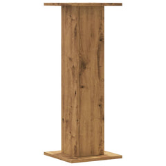 vidaXL Plant Stands 2 pcs Artisian Oak 30x30x80 cm Engineered Wood 6