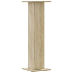 vidaXL Plant Stands 2 pcs Sonoma Oak 30x30x95 cm Engineered Wood 5