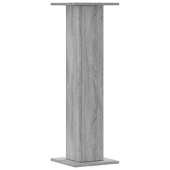 vidaXL Plant Stands 2 pcs Grey Sonoma 30x30x95 cm Engineered Wood 4
