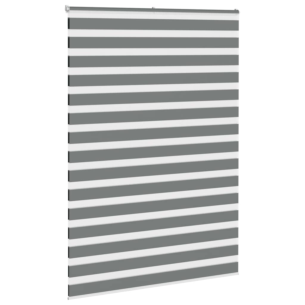 Zebra Blind Dark Grey