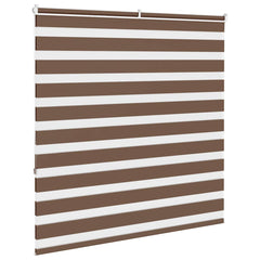 Zebra Blind Brown