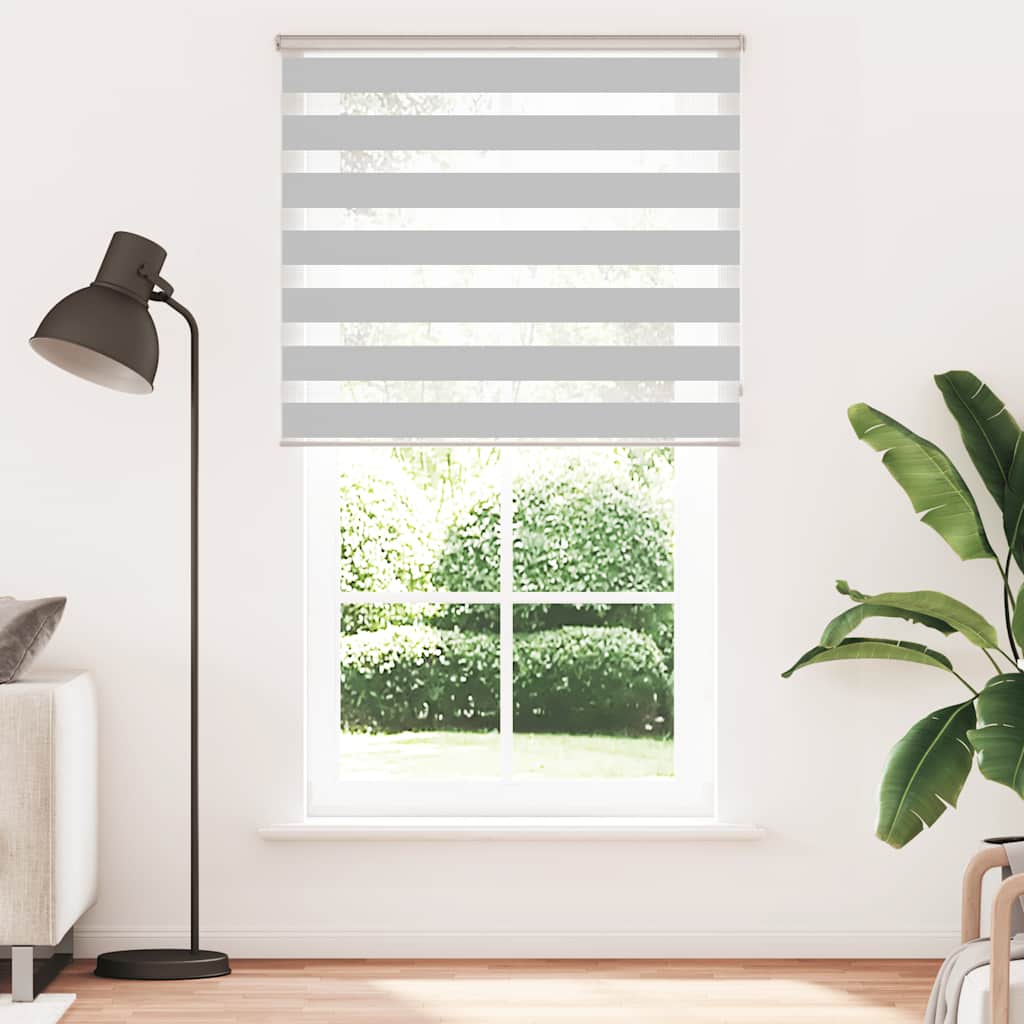 Zebra Blind Light Grey