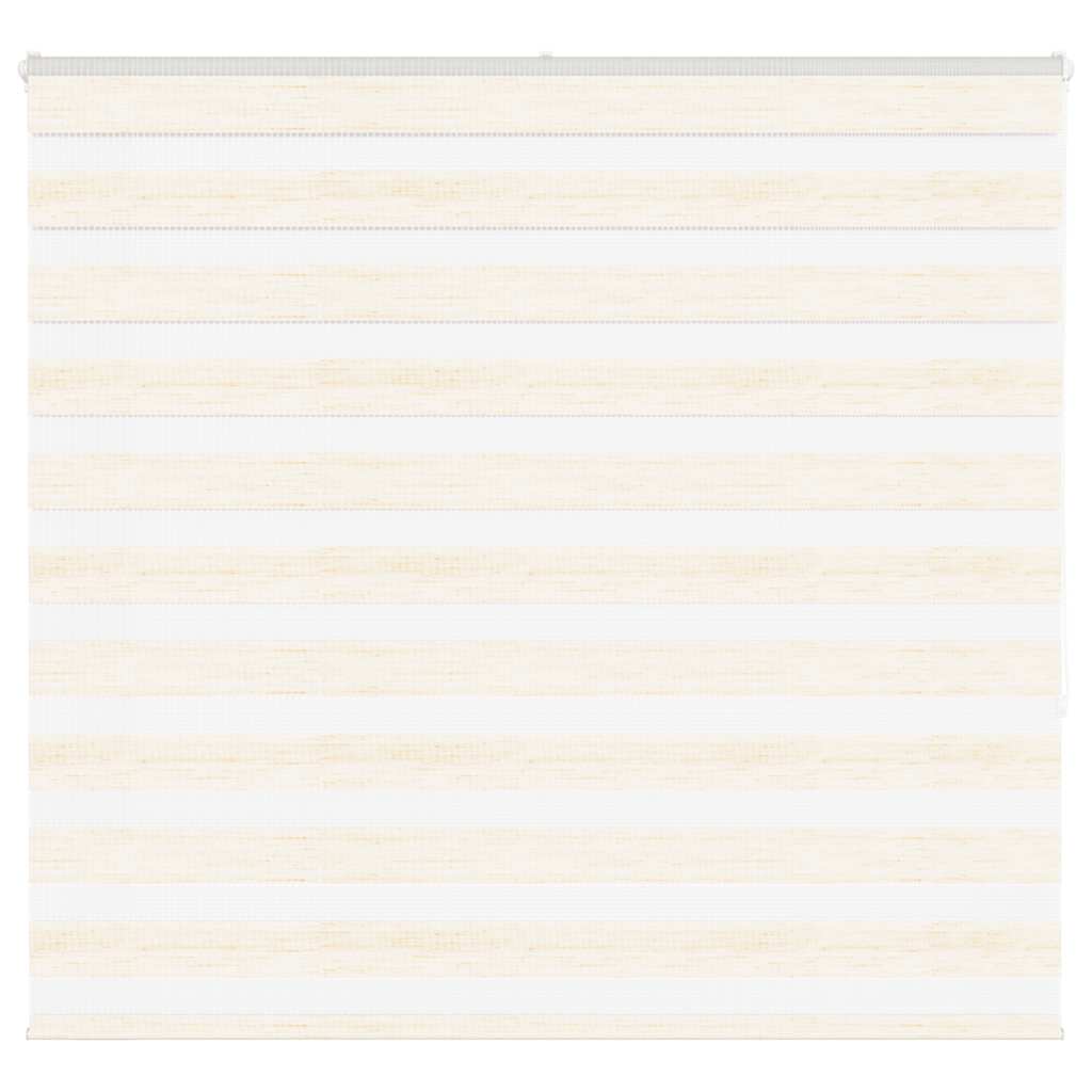 vidaXL Zebra Blind Marble Beige 155x150 cm Fabric Width 150.9 cm Polyester 1